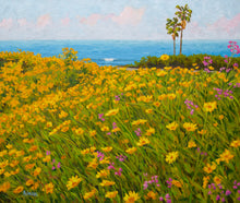 Load image into Gallery viewer, Cardiff Walking Path 24" x 20" Original Oil