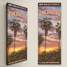Load image into Gallery viewer, Visit Beautiful Encinitas California - 14" x 36" Poster