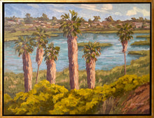 Load image into Gallery viewer, Buena Vista Palms - 22 7/8" x 17 3/8" Plein Air Oil on linen