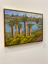 Load image into Gallery viewer, Buena Vista Palms - 22 7/8" x 17 3/8" Plein Air Oil on linen