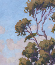 Load image into Gallery viewer, Springtime in La Jolla. 8 3/8" x 17" Oil on canvas board