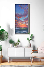 Load image into Gallery viewer, Sunset Splendor Original Oil 20" x 10"