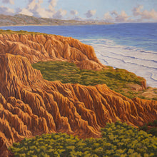 Load image into Gallery viewer, Torrey Pines State Reserve – 48" x 48" Original Oil