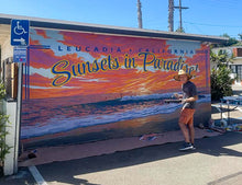 Load image into Gallery viewer, Commissioned Mural for The Corner Frame Shop & Leucadia Art Gallery