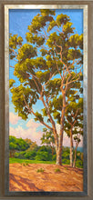 Load image into Gallery viewer, Along the Fairway 10" x 24" Original Oil on canvas board