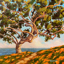 Load image into Gallery viewer, Twisted Eucalyptus 12" x 12" Original Oil on Linen Board