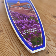 Load image into Gallery viewer, Surf Beacon's Giclée Print on Surfboard Shape