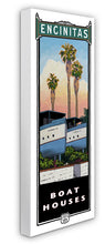Load image into Gallery viewer, Boat Houses Giclée Print on Canvas