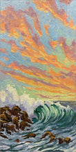 Load image into Gallery viewer, Sunset Wave – Original or Fine Art Giclée Print