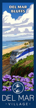 Load image into Gallery viewer, Del Mar Bluffs Giclée Print on Canvas