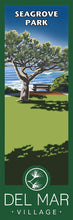 Load image into Gallery viewer, Del Mar Seagrove Park Giclée Print on Canvas