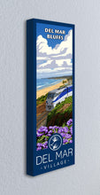 Load image into Gallery viewer, Del Mar Bluffs Giclée Print on Canvas