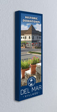 Load image into Gallery viewer, Del Mar Historic Downtown Giclée Print on Canvas
