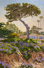 Load image into Gallery viewer, Del Mar, California, impressionistic oil painting on canvas board by Jim McConlogue