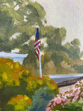 Load image into Gallery viewer, Del Mar, California, impressionistic oil painting on canvas board by Jim McConlogue