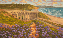 Load image into Gallery viewer, Del Mar Views #1 Giclée Print on canvas