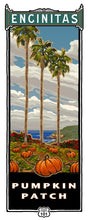 Load image into Gallery viewer, Encinitas Pumpkin Patch Giclée on Canvas