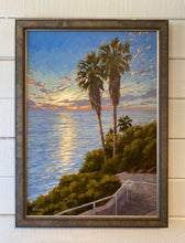 Load image into Gallery viewer, Swami's Sunset - Oil on canvas board - 22" x 31"