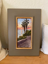 Load image into Gallery viewer, Summer Sunset at Swami's 4" x 8"