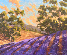 Load image into Gallery viewer, Lavender Sunset Giclée Print on Canvas