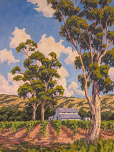 Load image into Gallery viewer, Napa Vineyard Original Oil Painting 30" x 40"