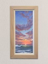 Load image into Gallery viewer, Sunset Splendor Original Oil 20" x 10"