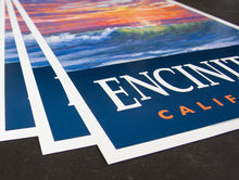 Load image into Gallery viewer, Sunsets in Paradise Poster 14" x 36"