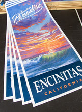 Load image into Gallery viewer, Sunsets in Paradise Poster 14" x 36"