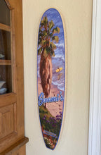 Load image into Gallery viewer, Swami's Giclée Print on Surfboard Shape