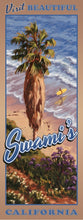 Load image into Gallery viewer, Visit Beautiful Swami's California Giclée Print on Canvas