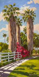 A Burst of Color - 8” x 16” Original oil