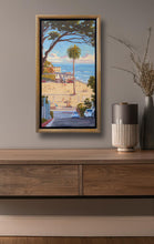 Load image into Gallery viewer, Afternoon at Moonlight Beach, 10" x 20" Original Oil
