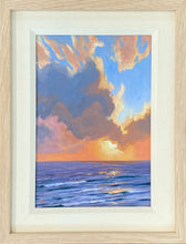 Load image into Gallery viewer, Last Few Waves of the Day 9.5&quot; x 14&quot; Original Oil on canvas board
