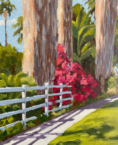 A Burst of Color - 8” x 16” Original oil