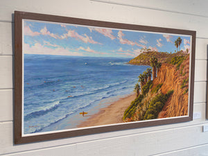 View to Swami's Giclée Print on Canvas and Paper