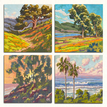 Load image into Gallery viewer, Gouache Studies each at 5&quot; x 5&quot;
