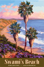 Load image into Gallery viewer, Classic California Swami&#39;s Beach Giclée Print on Fine Art Paper

