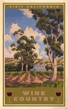 Load image into Gallery viewer, Classic California Wine Country Giclée Print on Fine Art Paper
