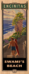 Swami's Beach Giclée Print on Canvas