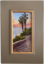 Load image into Gallery viewer, Summer Sunset at Swami&#39;s 4&quot; x 8&quot;
