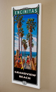 Grandview Beach Giclée Print on Canvas