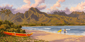 Hanalei Bay, Kauai Commission 60" x 30"