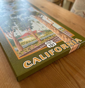 Visit Beautiful Leucadia California Giclée on Canvas