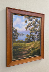 La Jolla Overlook Original Oil Painting 21" x 27"