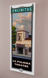 La Paloma Theatre Giclée on Canvas