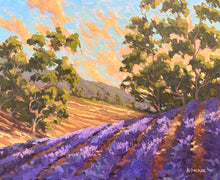 Load image into Gallery viewer, Lavender Sunset Giclée Print on Canvas

