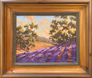 Lavender Sunset Giclée Print on Canvas