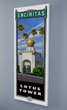 Load image into Gallery viewer, Lotus Tower Giclée Print on Canvas
