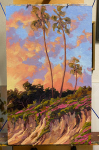 Swami's Sunset Palms 11" x 18"