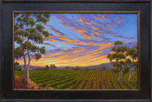 Load image into Gallery viewer, Sunset on the Vineyard Giclée on Canvas 24&quot; x 36&quot;
